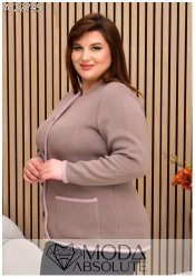 Жіноча тепла кофта на гудзиках А 22745